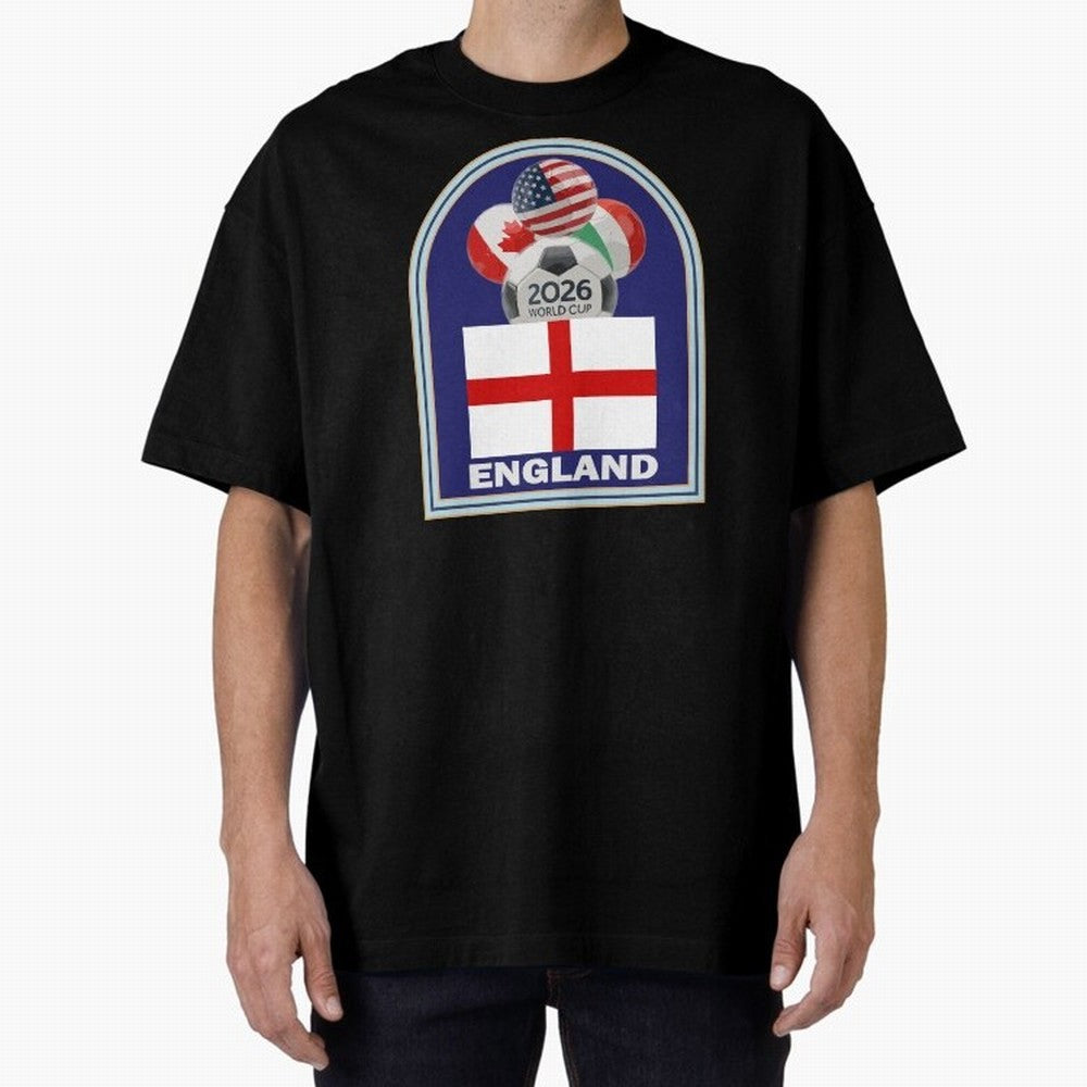 England 2026 Soccer T-shirt Classic T-Shirt Discover Match Day Hype around FIFA World Cup 2026 Group Stage, Messi, CR7 and Mbappe, England and Germany, Worldwide Fan Energy, Dramatic Goals, Stadium Lights and Championship Celebrations; Ideal for