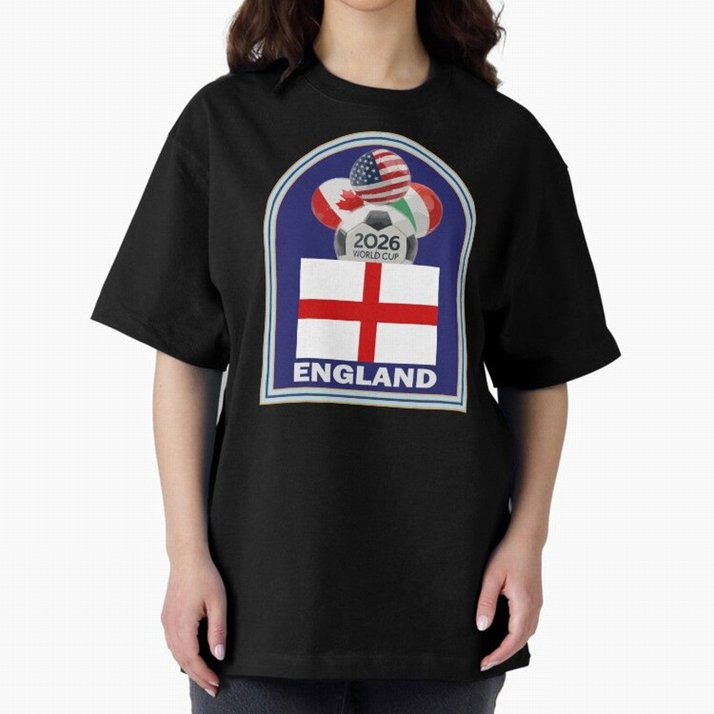 England 2026 Soccer T-shirt Classic T-Shirt Discover Match Day Hype around FIFA World Cup 2026 Group Stage, Messi, CR7 and Mbappe, England and Germany, Worldwide Fan Energy, Dramatic Goals, Stadium Lights and Championship Celebrations; Ideal for
