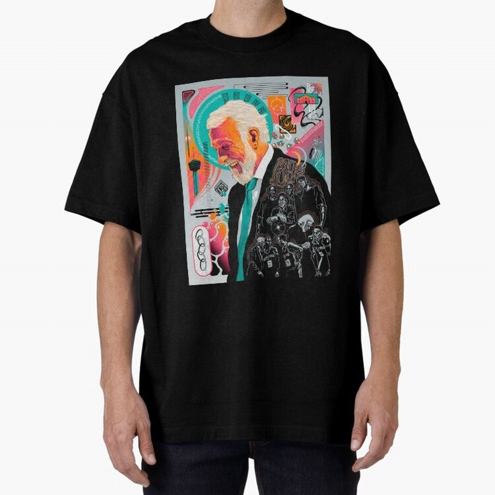 Gregg Popovich Classic T-Shirt Show Match Day Excitement for FIFA World Cup 2026 Group Stage Spirit, Highlighting Argentina and Brazil, Messi, Neymar and Mbappe, Match Day Excitement, Supporter Culture, Golden Goals and Global Football Passion;