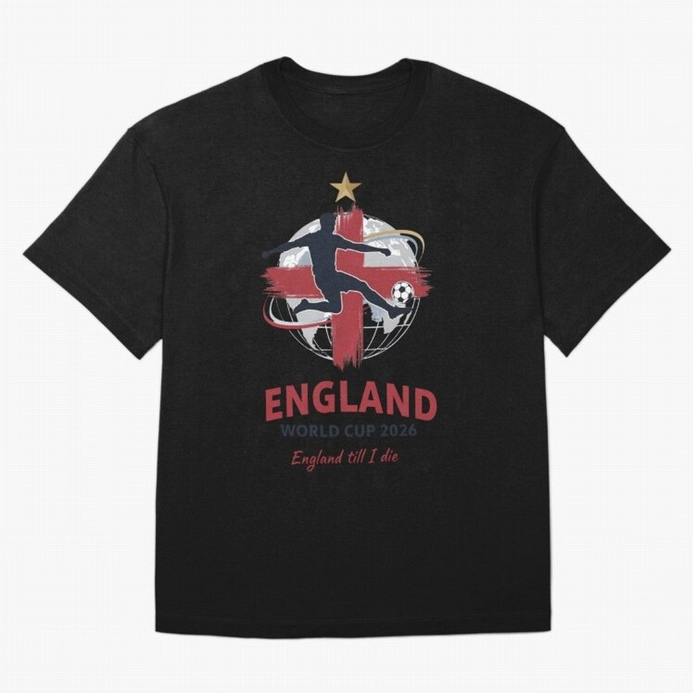 England - World Cup 2026 Fan Art Classic T-Shirt Make Every Match About Match Day Hype around FIFA World Cup 2026, CR7 and Messi, England and Germany, Match Day Excitement, Supporter Culture, Golden Goals and Global Football Passion; Great for