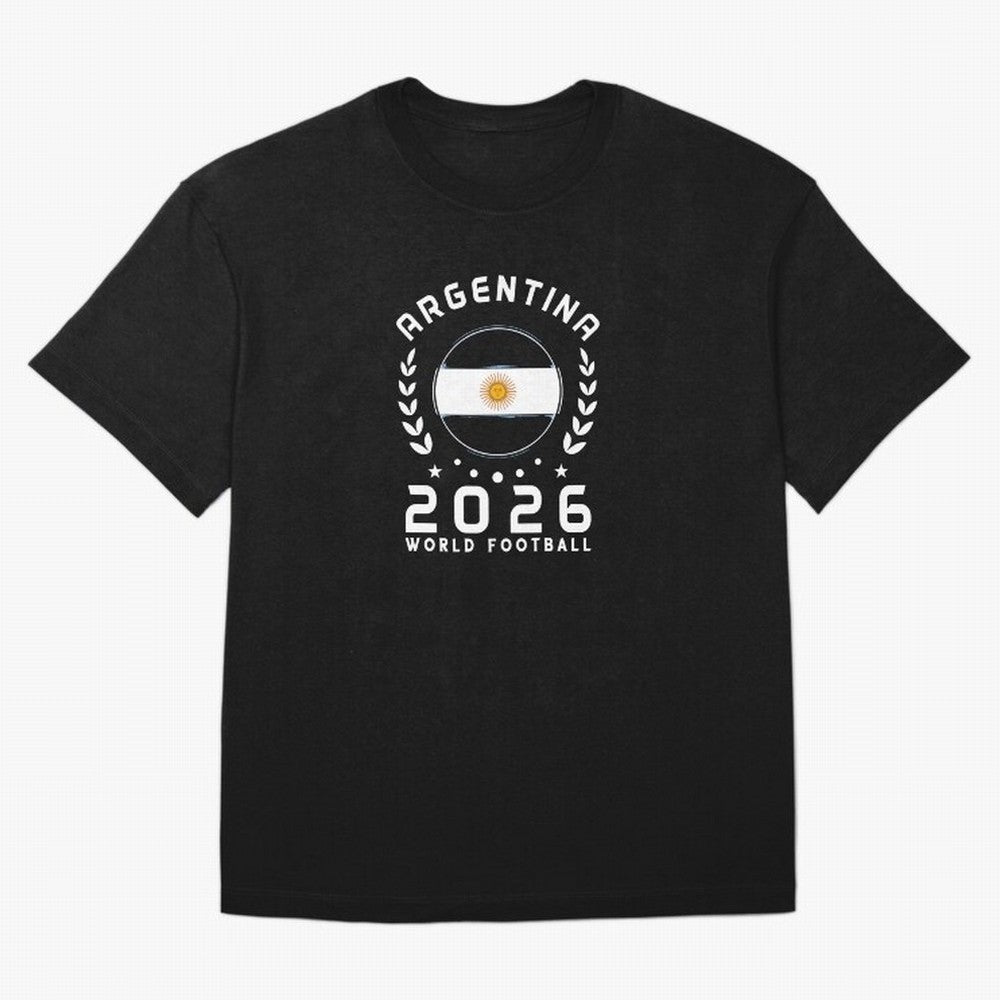 World Cup 2026 Argentina Football Fan Argentine Supporter T-Shirt_85614595 Classic T-Shirt Show Love for Legendary Goals in the FIFA World Cup 2026 USA Canada Mexico Journey through Neymar, Haaland and Cristiano Ronaldo Highlights, Germany Pride,