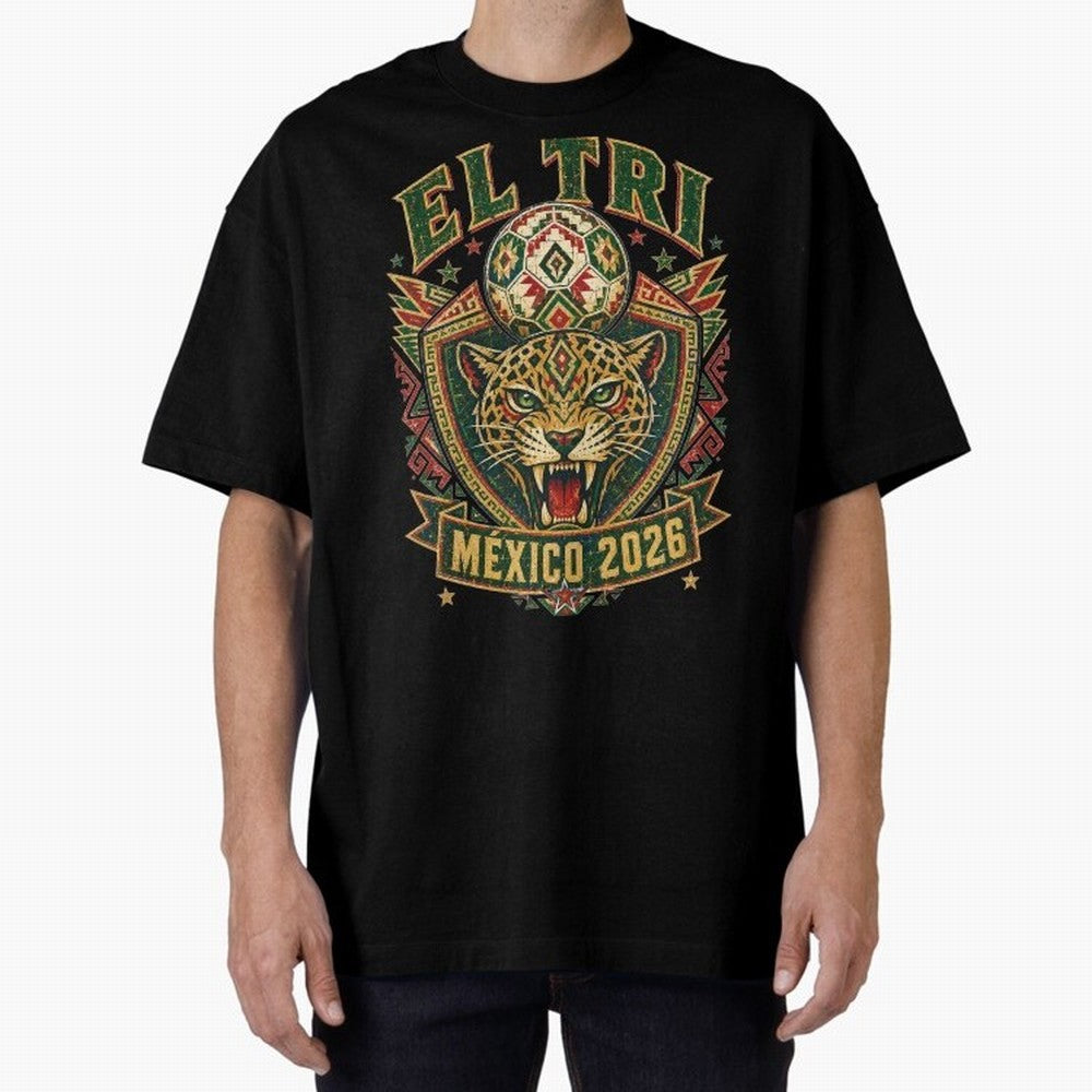 El Tri M¨¦xico 2026 World Cup Soccer T-Shirt Classic T-Shirt Celebrate Global Passion for Match Day Hype around FIFA World Cup 2026 USA Canada Mexico, Haaland and Mbappe, England and Germany, Global Supporter Spirit, Legendary Goals, National