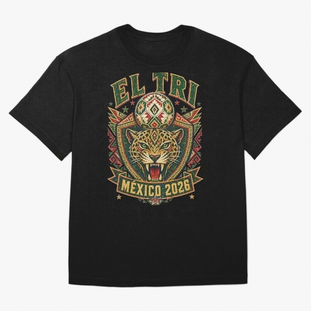 El Tri M¨¦xico 2026 World Cup Soccer T-Shirt Classic T-Shirt Celebrate Global Passion for Match Day Hype around FIFA World Cup 2026 USA Canada Mexico, Haaland and Mbappe, England and Germany, Global Supporter Spirit, Legendary Goals, National