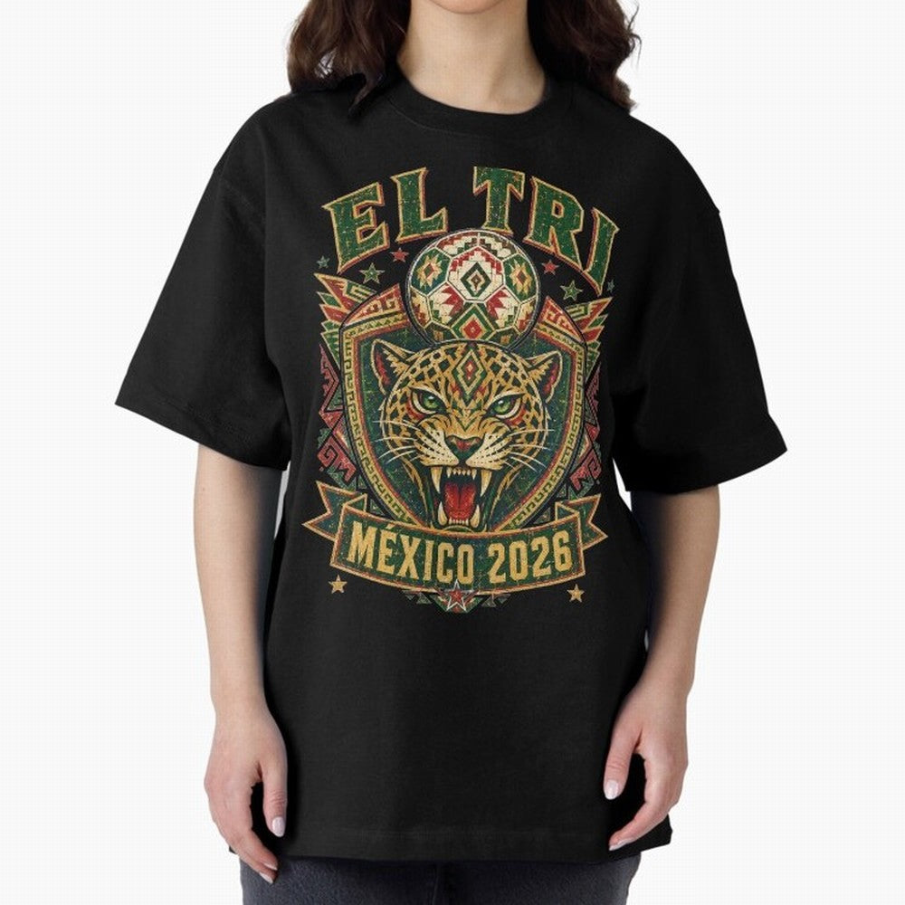 El Tri M¨¦xico 2026 World Cup Soccer T-Shirt Classic T-Shirt Celebrate Global Passion for Match Day Hype around FIFA World Cup 2026 USA Canada Mexico, Haaland and Mbappe, England and Germany, Global Supporter Spirit, Legendary Goals, National