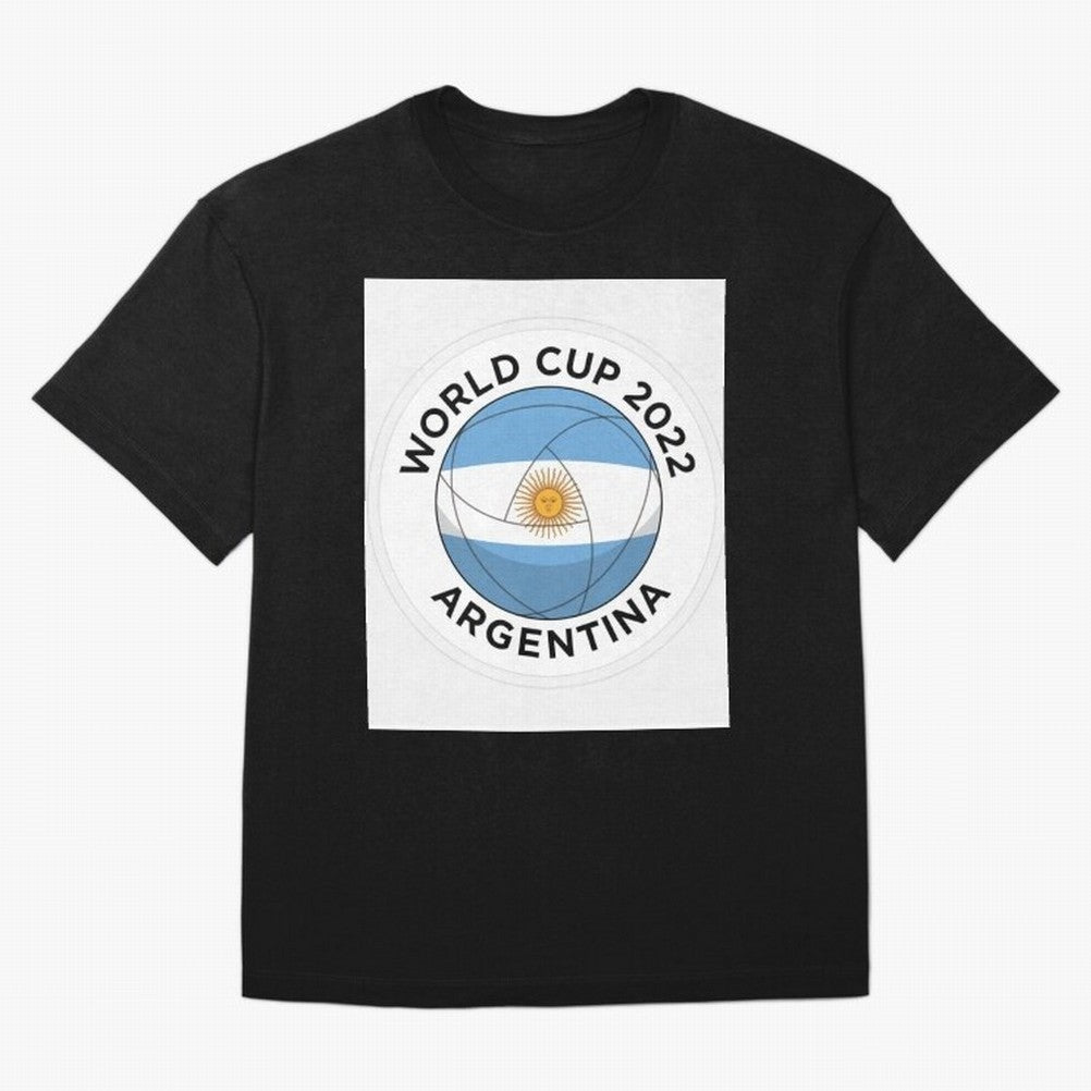 Argentina World Cup Soccer Football 2022 - Qatar World Cup Classic T-Shirt Support Iconic Players in FIFA World Cup 2026 for Fans of Messi, Neymar and Mbappe and Argentina, France and Brazil, Bringing Classic Soccer Heritage, Championship Pressure,