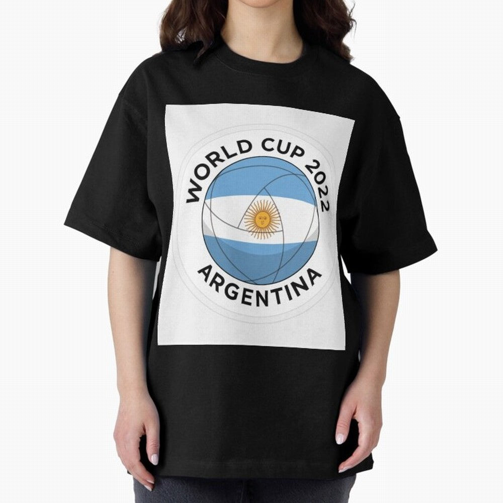 Argentina World Cup Soccer Football 2022 - Qatar World Cup Classic T-Shirt Support Iconic Players in FIFA World Cup 2026 for Fans of Messi, Neymar and Mbappe and Argentina, France and Brazil, Bringing Classic Soccer Heritage, Championship Pressure,
