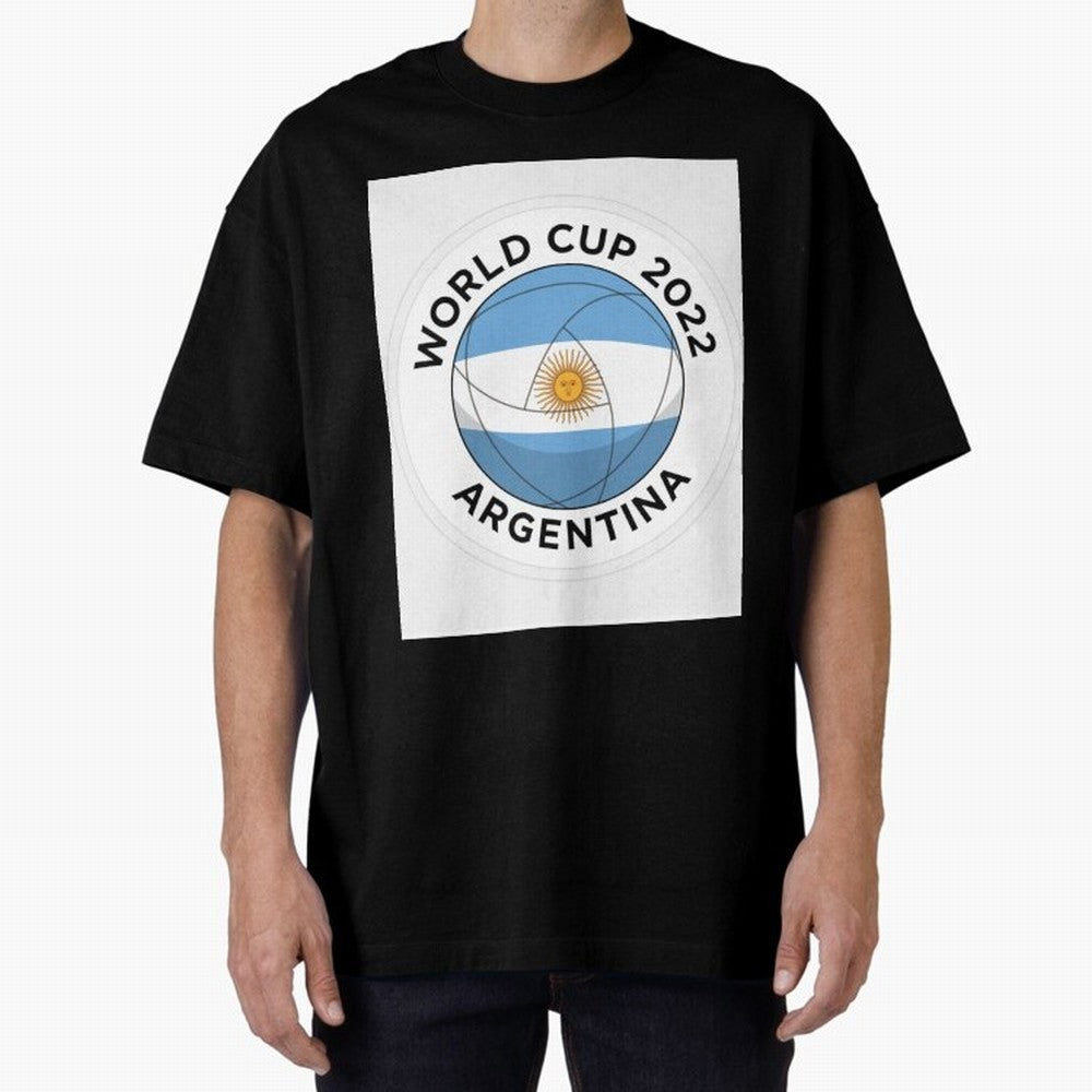 Argentina World Cup Soccer Football 2022 - Qatar World Cup Classic T-Shirt Support Iconic Players in FIFA World Cup 2026 for Fans of Messi, Neymar and Mbappe and Argentina, France and Brazil, Bringing Classic Soccer Heritage, Championship Pressure,
