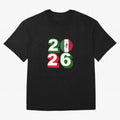 Mexico 2026 Soccer Ball Classic T-Shirt Bring Supporter Culture to FIFA World Cup 2026 Spirit, Inspired by England, Messi, Neymar and Mbappe, Supporter Pride, Iconic Celebrations, Legendary Names and Global Match Day Energy; Perfect for Fans,