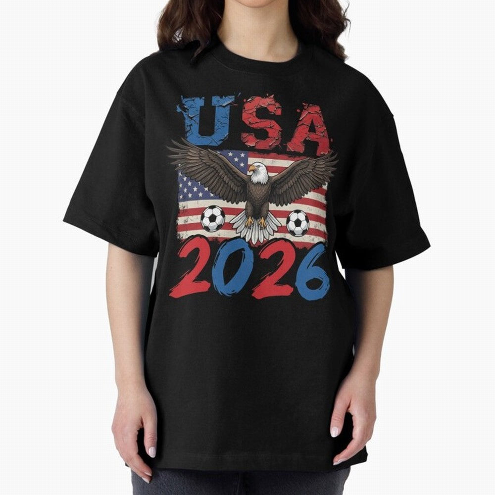 USA world cup 2026 soccer fan Classic T-Shirt Get Ready for the FIFA World Cup 2026 USA Canada Mexico Journey through Haaland and Mbappe Highlights, France and Portugal Pride, Classic Soccer Heritage, Championship Pressure, Fan Loyalty and