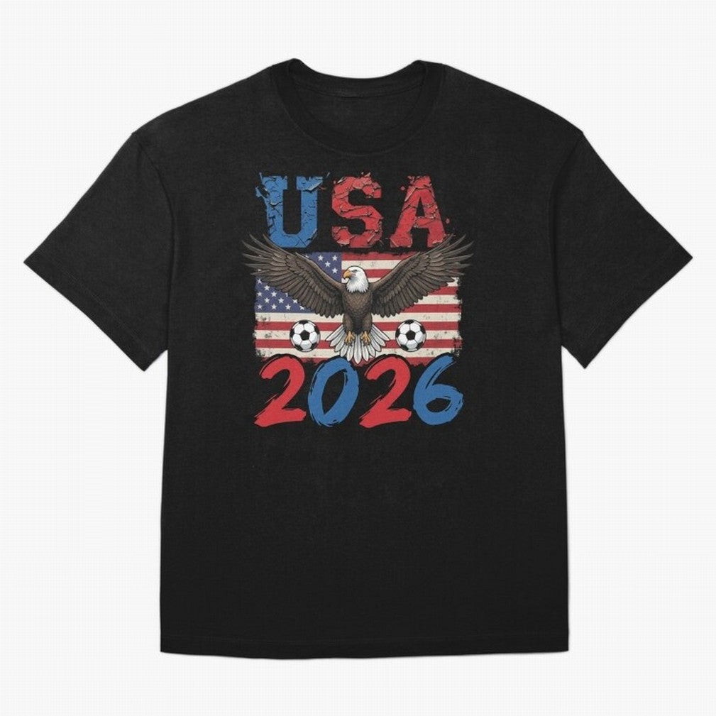 USA world cup 2026 soccer fan Classic T-Shirt Get Ready for the FIFA World Cup 2026 USA Canada Mexico Journey through Haaland and Mbappe Highlights, France and Portugal Pride, Classic Soccer Heritage, Championship Pressure, Fan Loyalty and
