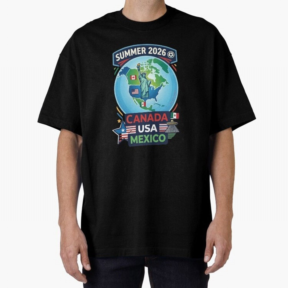 SUMMER 2026 SOCCER Classic T-Shirt Carry Global Football Passion for FIFA World Cup 2026 USA Canada Mexico, Made for Haaland and Mbappe, Brazil, Portugal and Argentina, Soccer Culture, Superstar Moments, National Team Dreams and Competitive Fire;
