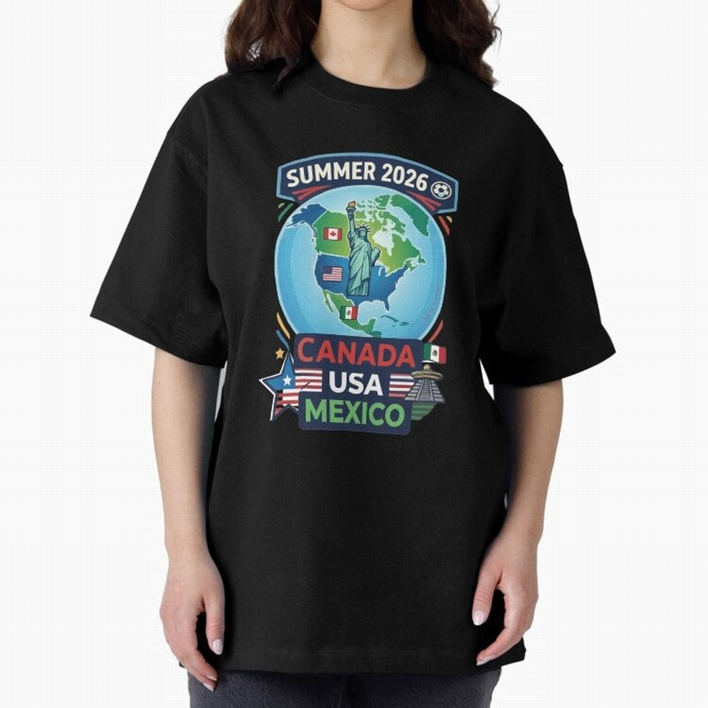 SUMMER 2026 SOCCER Classic T-Shirt Carry Global Football Passion for FIFA World Cup 2026 USA Canada Mexico, Made for Haaland and Mbappe, Brazil, Portugal and Argentina, Soccer Culture, Superstar Moments, National Team Dreams and Competitive Fire;