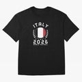 World Cup 2026 Italy Football Fan Italian Supporter T-Shirt_88563599 Classic T-Shirt Bring Global Football Passion for FIFA World Cup 2026 USA Canada Mexico, Connected to CR7, Argentina and Brazil, Stadium Memories, Football Loyalty, International