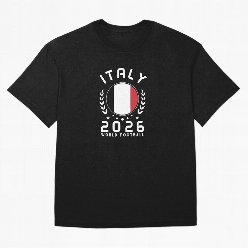 World Cup 2026 Italy Football Fan Italian Supporter T-Shirt_88563599 Classic T-Shirt Bring Global Football Passion for FIFA World Cup 2026 USA Canada Mexico, Connected to CR7, Argentina and Brazil, Stadium Memories, Football Loyalty, International