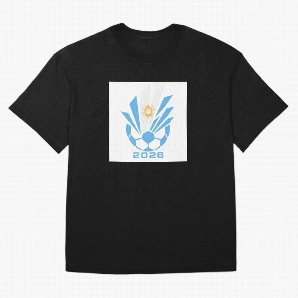 Argentina Soccer 2026 Sun Burst Emblem Classic T-Shirt Show Championship Spirit for the FIFA World Cup 2026 USA Canada Mexico Journey through Neymar Highlights, Netherlands Pride, Tournament Hype, Historic Matchups, Family Viewing Parties and