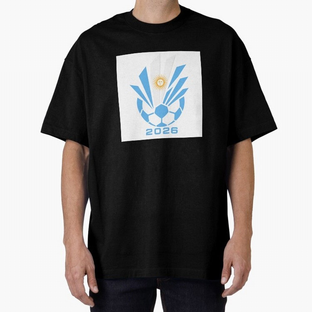 Argentina Soccer 2026 Sun Burst Emblem Classic T-Shirt Show Championship Spirit for the FIFA World Cup 2026 USA Canada Mexico Journey through Neymar Highlights, Netherlands Pride, Tournament Hype, Historic Matchups, Family Viewing Parties and