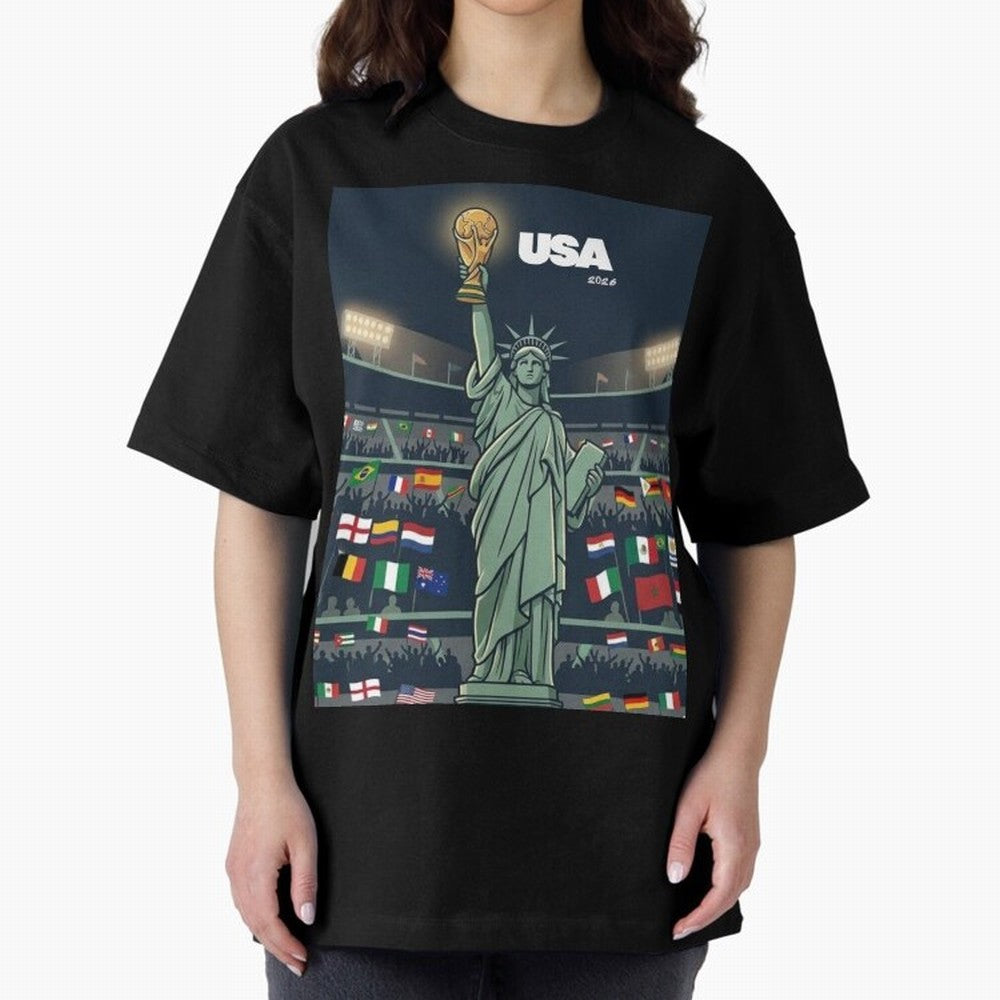 World Cup USA 2026 Classic T-Shirt Live for the Drama of Global Football Passion for FIFA World Cup 2026 Group Stage, Capturing Messi, CR7 and Mbappe, Portugal, Spain and Germany, Match Day Excitement, Supporter Culture, Golden Goals and Global
