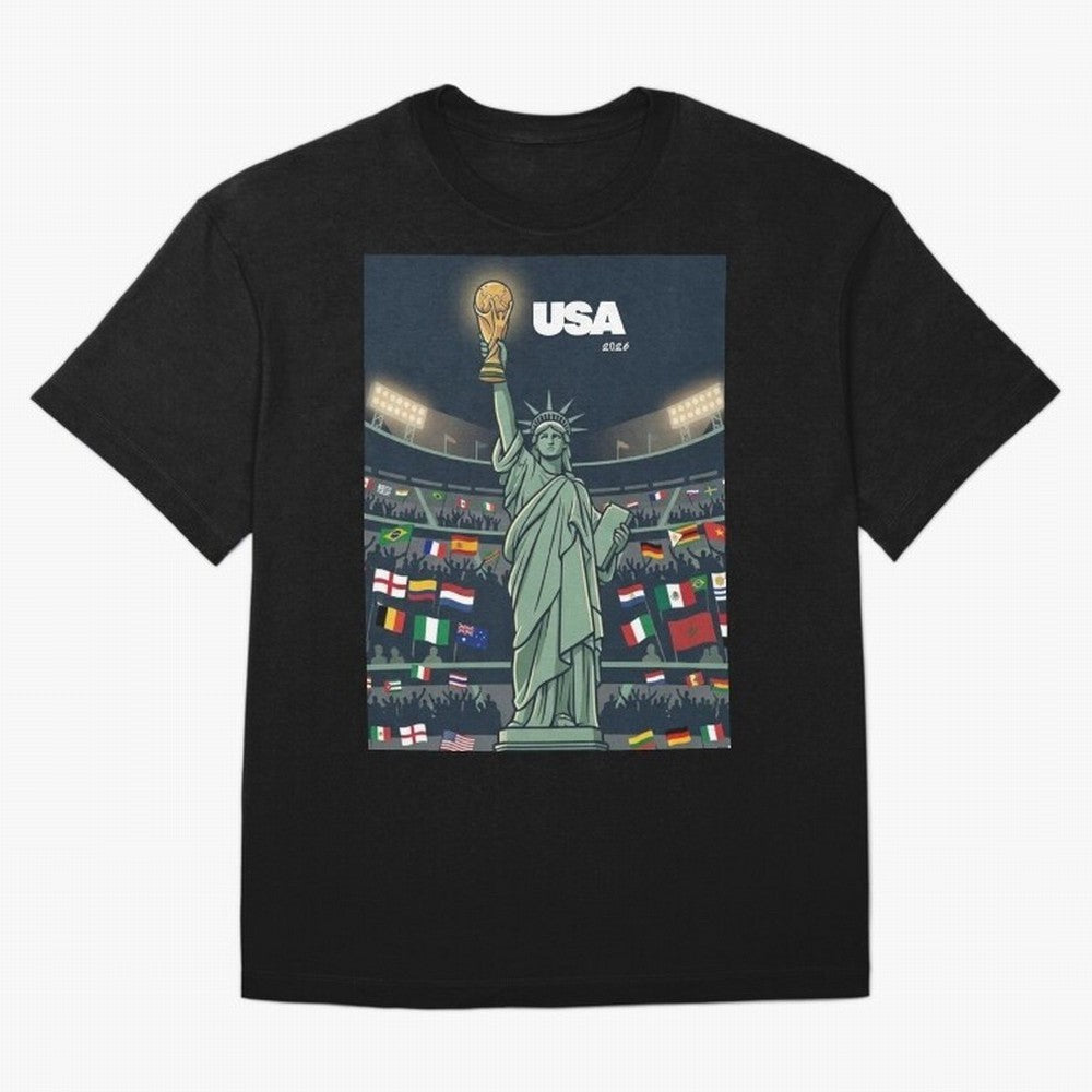 World Cup USA 2026 Classic T-Shirt Live for the Drama of Global Football Passion for FIFA World Cup 2026 Group Stage, Capturing Messi, CR7 and Mbappe, Portugal, Spain and Germany, Match Day Excitement, Supporter Culture, Golden Goals and Global
