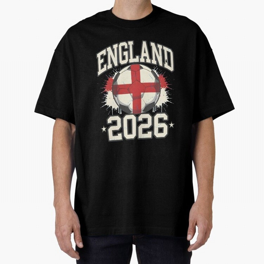 England 2026 World Cup for Football Fans and Teams Classic T-Shirt Celebrate National Team Dreams in FIFA World Cup 2026 Group Stage Inspired by Cristiano Ronaldo, Haaland and CR7, France Energy, Vintage Soccer Flavor, Modern Football Stars,
