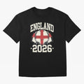 England 2026 World Cup for Football Fans and Teams Classic T-Shirt Celebrate National Team Dreams in FIFA World Cup 2026 Group Stage Inspired by Cristiano Ronaldo, Haaland and CR7, France Energy, Vintage Soccer Flavor, Modern Football Stars,