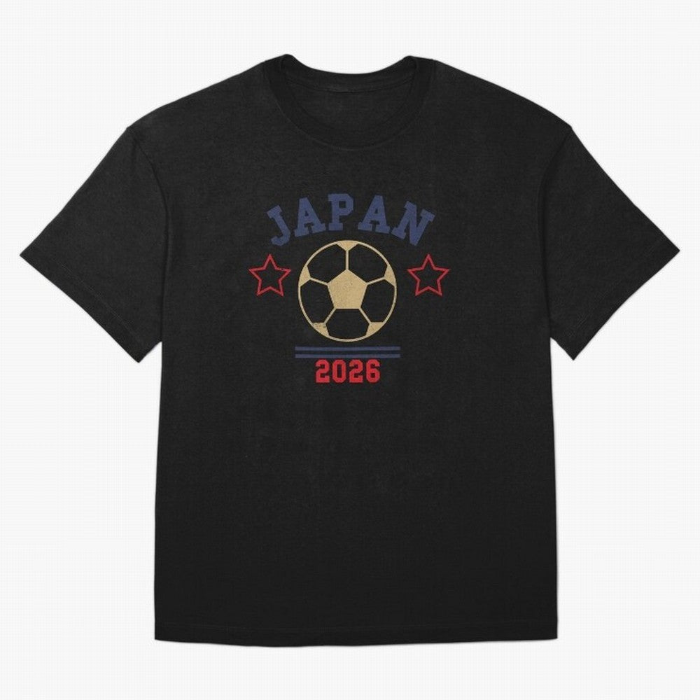 Japan 2026 ¡ª Vintage Soccer Tee Classic T-Shirt Show Your Love for FIFA World Cup 2026 Group Stage Connected to Messi, CR7 and Mbappe, Brazil, Portugal and Argentina Energy, Fan Favorite Moments, National Team Passion, Big Match Drama and Soccer