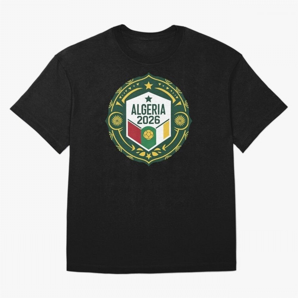 Algeria Worldcup 2026 Classic T-Shirt Support Your Favorite Stars during FIFA World Cup 2026 Spirit, with Netherlands, Cristiano Ronaldo, Sports Nostalgia, International Competition, Famous Players and Unforgettable Victories; Built for Supporters