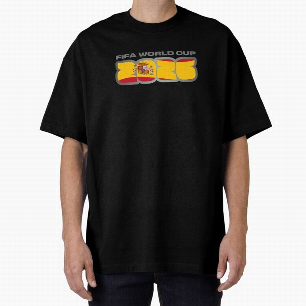Spain 2026 La Furia Roja Football Fan Classic T-Shirt Make Your Look Match FIFA World Cup 2026 for Fans of Messi, Neymar and Mbappe and Brazil, Bringing Champion Mindset, Group Stage Buzz, Knockout Tension and Passionate Fan Culture; Perfect for
