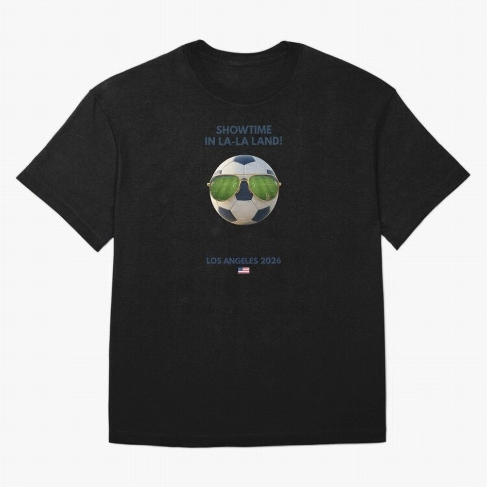 WC26 Hosting City: Los Angeles | Fun and Smart Soccer Fan Gear Classic T-Shirt Celebrate FIFA World Cup 2026 Group Stage Made for CR7 and Messi, Brazil, Portugal and Argentina Energy, Goal Celebration Energy, Supporter Heritage, Football Icons and