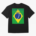 WORLD CUP BRAZIL - KEEP CALM AND SUPPORT BRAZIL - WORLD CUP BRAZIL Classic T-Shirt Feel the Roar of the FIFA World Cup 2026 Group Stage Journey through CR7 and Messi Highlights, Netherlands Pride, Championship Spirit, Famous Goals, Roaring Crowds