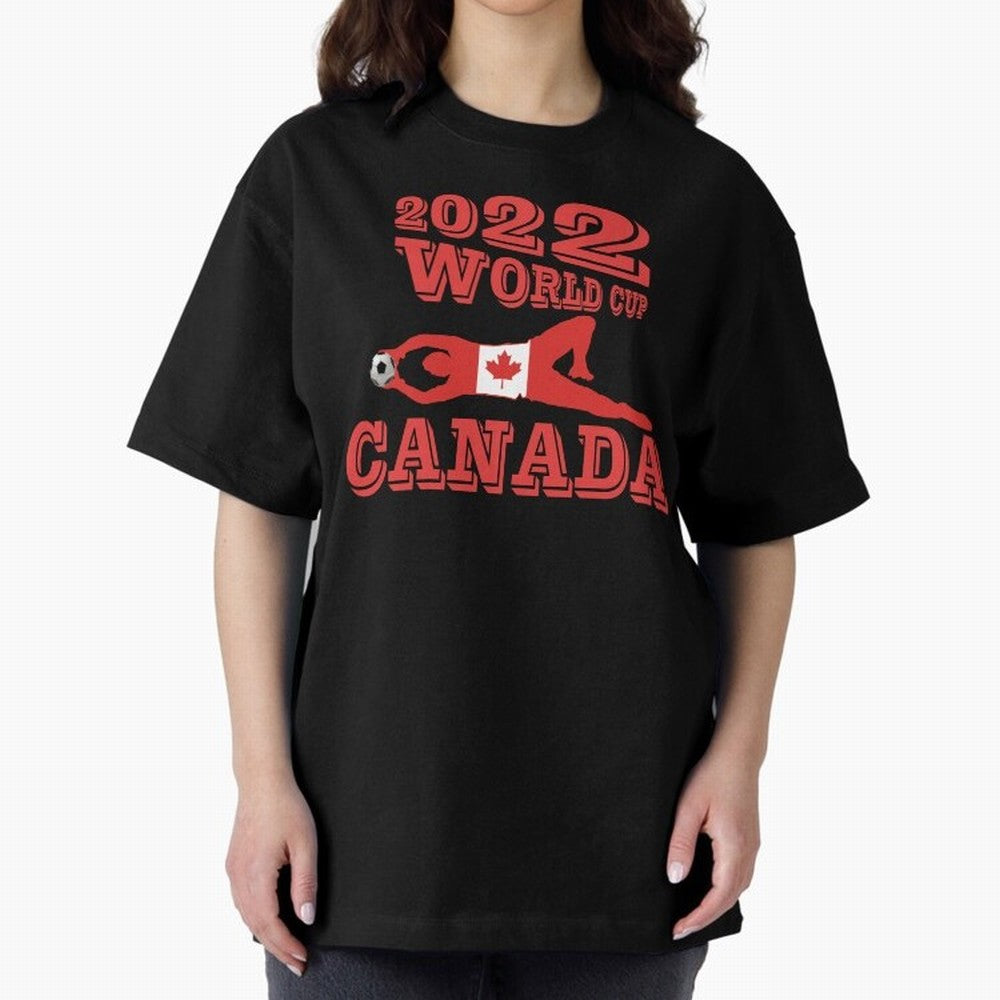 CANADA, Qatar World Cup 2022 Classic T-Shirt Experience Match Day Hype around FIFA World Cup 2026 USA Canada Mexico, Haaland and Mbappe, Brazil, Supporter Pride, Iconic Celebrations, Legendary Names and Global Match Day Energy; Made for Die Hard