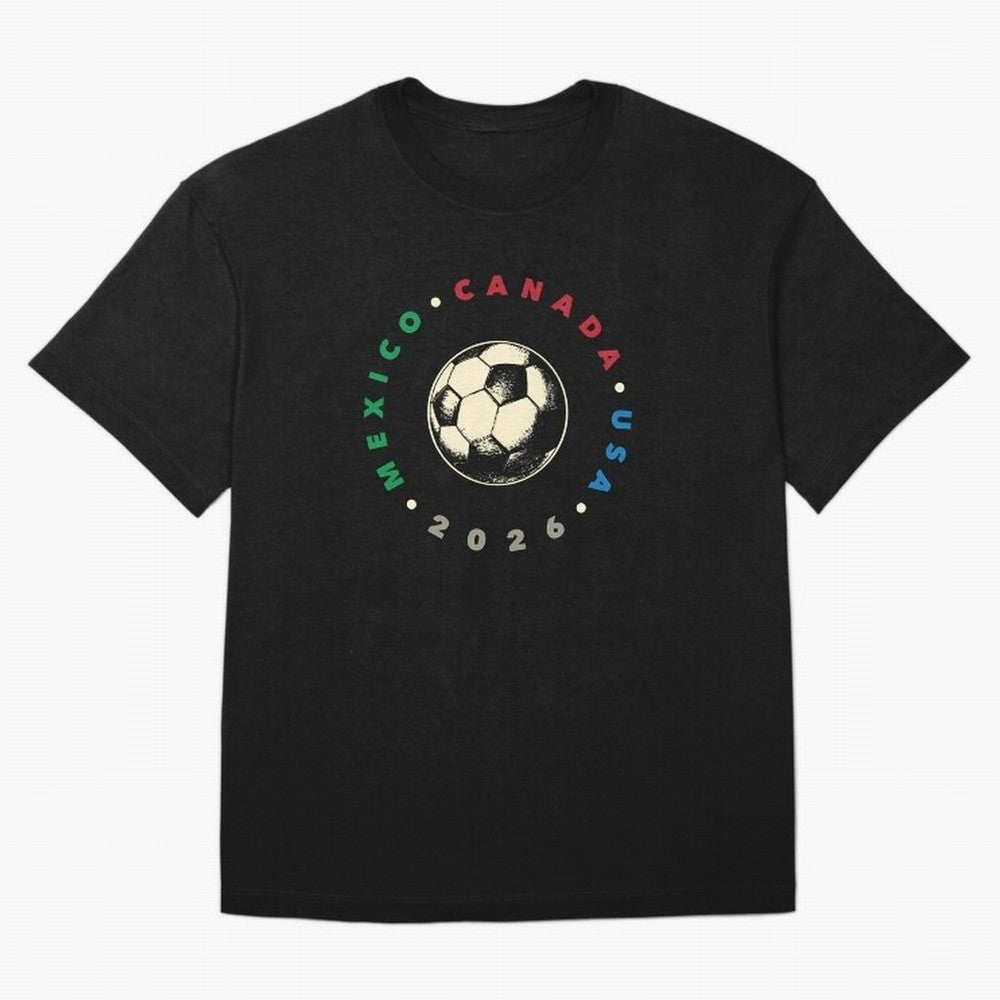World Cup 2026 T-Shirt_36679031 Classic T-Shirt Show Passion for the Stars of Global Football Passion for FIFA World Cup 2026, Centered on Cristiano Ronaldo, Haaland and CR7, Brazil, Portugal and Argentina, Championship Spirit, Famous Goals,