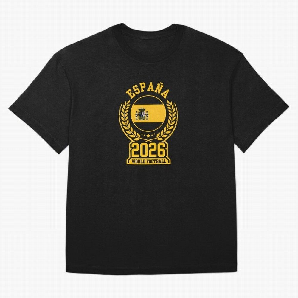 Spain World Football 2026 T-Shirt_87604013 Classic T-Shirt Make Game Day About Match Day Hype around FIFA World Cup 2026 USA Canada Mexico, Neymar, Haaland and Cristiano Ronaldo, Brazil, Global Supporter Spirit, Legendary Goals, National Colors and