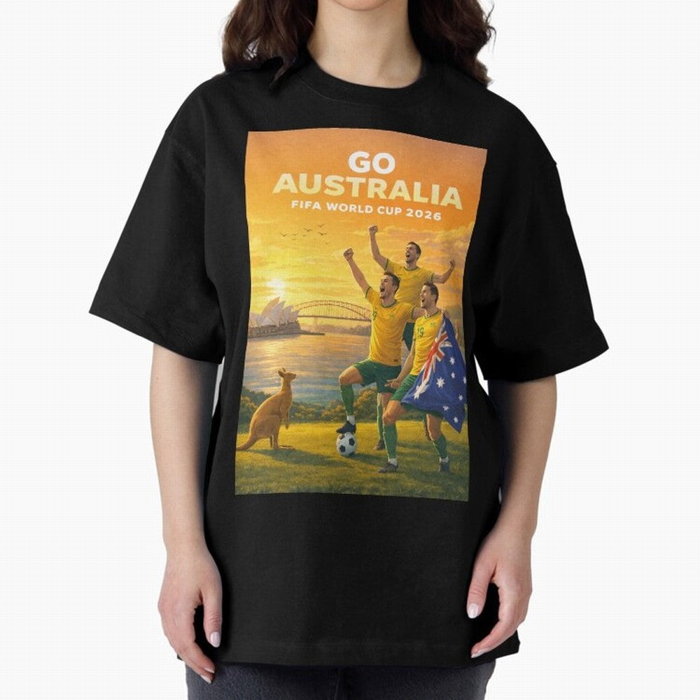 Australia Socceroos FIFA World Cup 2026 Sydney Football Australia Kangaroos Classic T-Shirt Bring Match Day Fire to FIFA World Cup 2026 Group Stage Spirit, Made for Spain, Haaland, Football Passion, Legendary Performances, Festival Vibes and
