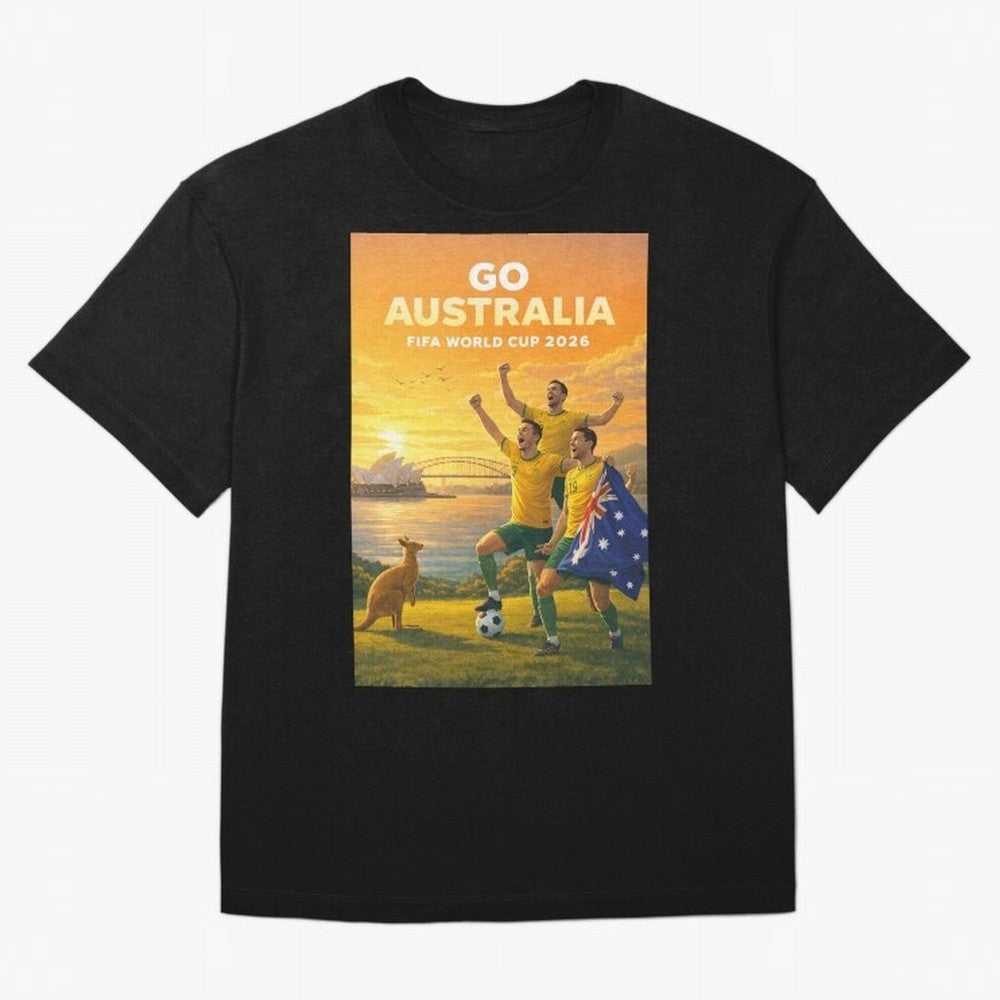 Australia Socceroos FIFA World Cup 2026 Sydney Football Australia Kangaroos Classic T-Shirt Bring Match Day Fire to FIFA World Cup 2026 Group Stage Spirit, Made for Spain, Haaland, Football Passion, Legendary Performances, Festival Vibes and