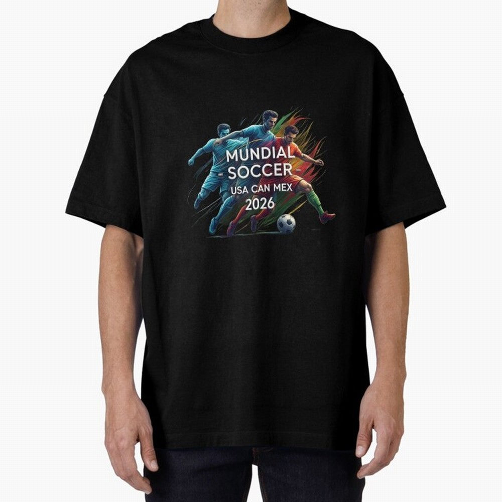 Mundial Soccer 2026 Classic T-Shirt Showcase FIFA World Cup 2026 USA Canada Mexico for Fans of Neymar, Haaland and Cristiano Ronaldo and Brazil, Bringing Fan Favorite Moments, National Team Passion, Big Match Drama and Soccer History; Perfect for
