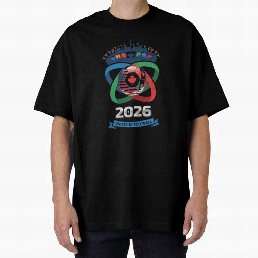 Infinity Loop World Cup 2026 Host Nation Classic T-Shirt Celebrate the Road through Match Day Hype around FIFA World Cup 2026, Neymar, England and Germany, Global Supporter Spirit, Legendary Goals, National Colors and Tournament Celebration; Made