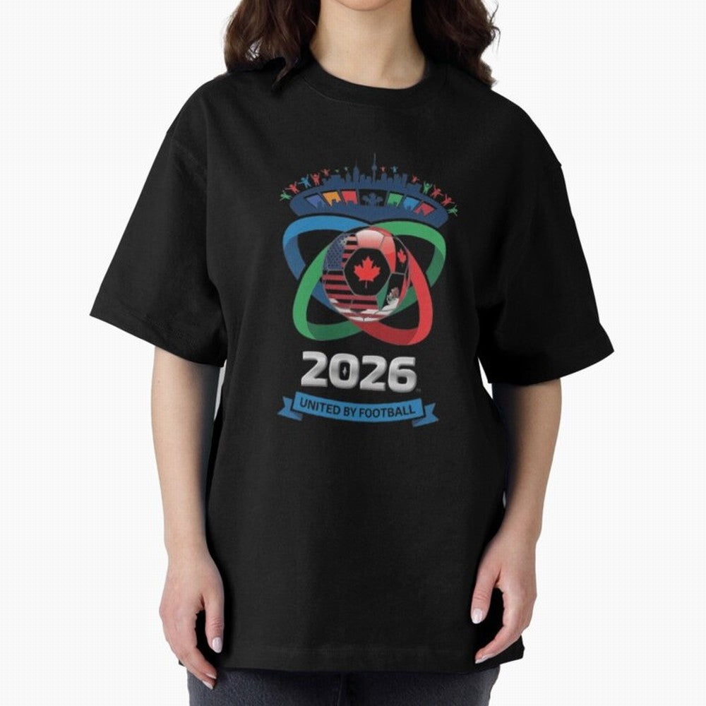 Infinity Loop World Cup 2026 Host Nation Classic T-Shirt Celebrate the Road through Match Day Hype around FIFA World Cup 2026, Neymar, England and Germany, Global Supporter Spirit, Legendary Goals, National Colors and Tournament Celebration; Made