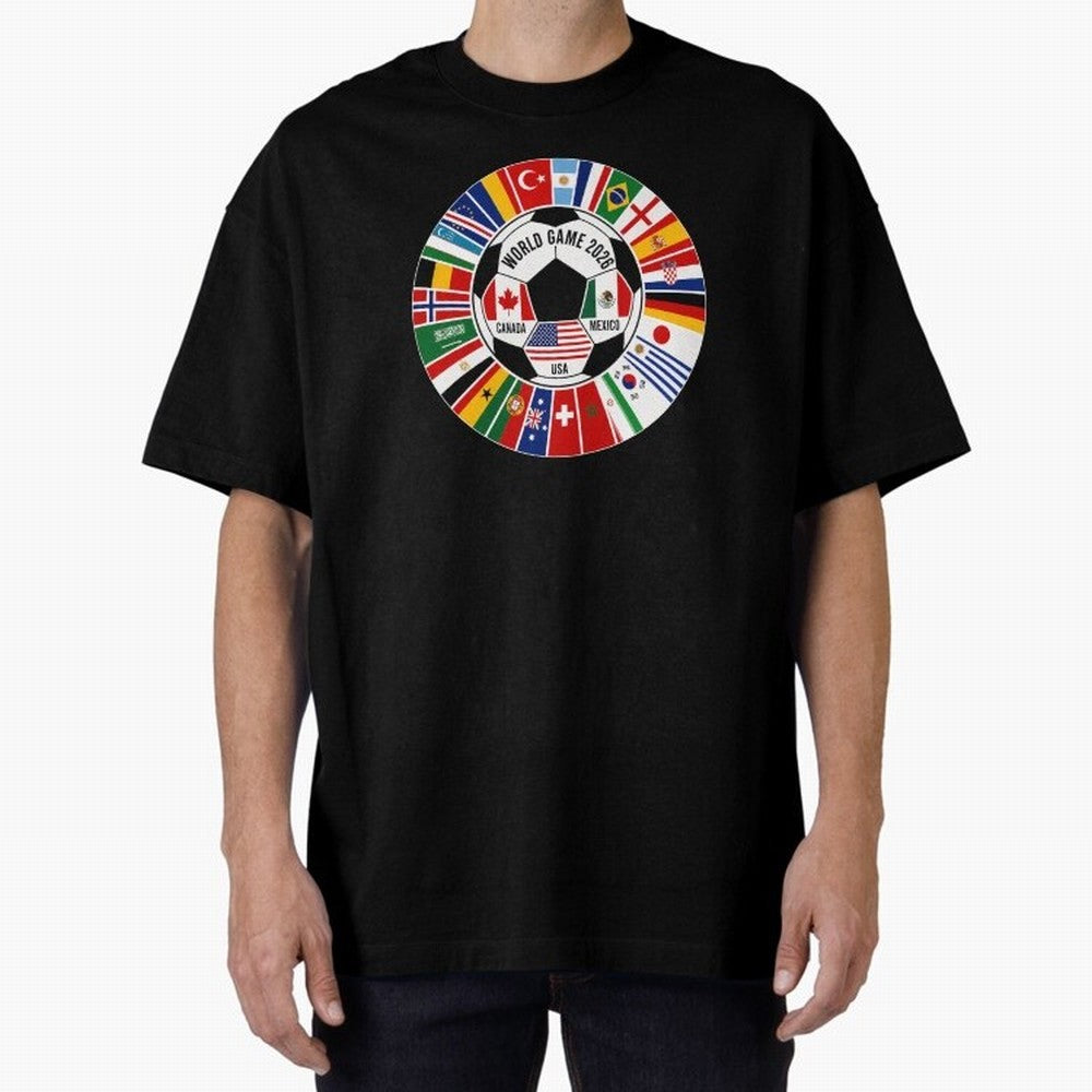 2026 Soccer Cup, Football World Tournament Classic T-Shirt Upgrade Match Day Hype around FIFA World Cup 2026, Messi, CR7 and Mbappe, Netherlands, Football History, Final Match Energy, Crowd Noise and Once in a Lifetime Moments; Perfect for Fans,