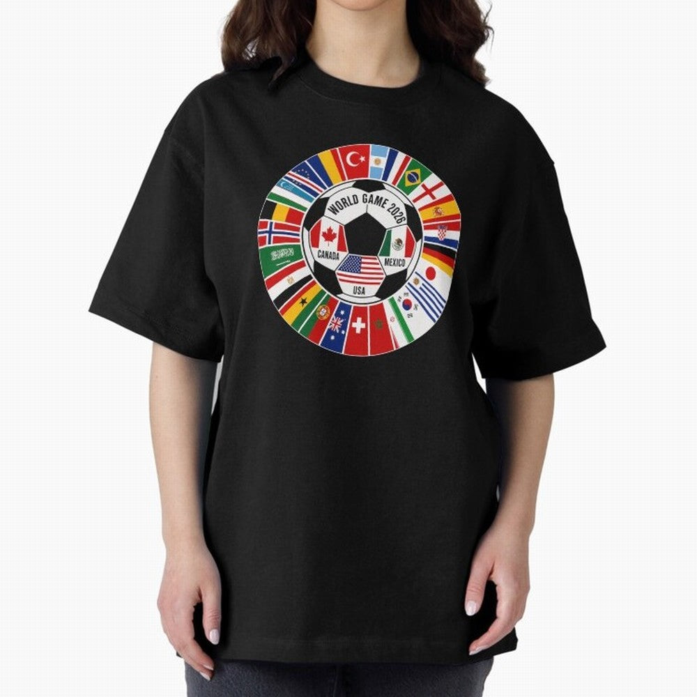 2026 Soccer Cup, Football World Tournament Classic T-Shirt Upgrade Match Day Hype around FIFA World Cup 2026, Messi, CR7 and Mbappe, Netherlands, Football History, Final Match Energy, Crowd Noise and Once in a Lifetime Moments; Perfect for Fans,
