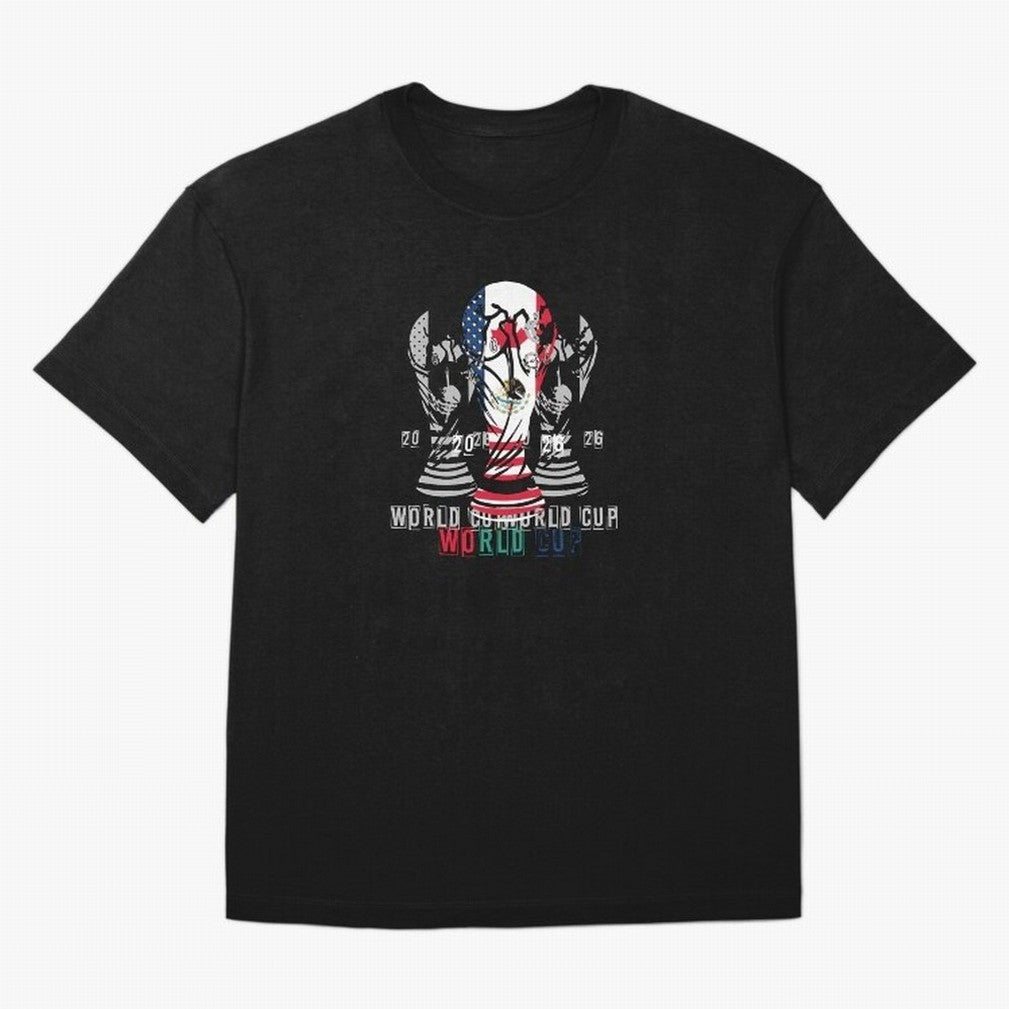 Fifa world cup 2026 USA - Mexico - canada T-Shirt_84601424 Classic T-Shirt Embrace FIFA World Cup 2026 USA Canada Mexico Spirit, Inspired by Germany, Mbappe and Neymar, Retro Football Energy, Iconic Rivalries, Trophy Chase Drama and Stadium