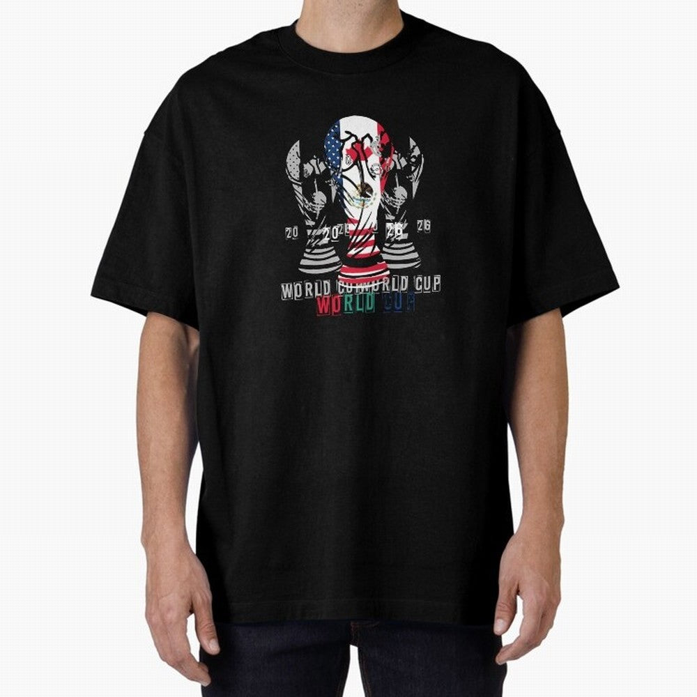 Fifa world cup 2026 USA - Mexico - canada T-Shirt_84601424 Classic T-Shirt Embrace FIFA World Cup 2026 USA Canada Mexico Spirit, Inspired by Germany, Mbappe and Neymar, Retro Football Energy, Iconic Rivalries, Trophy Chase Drama and Stadium