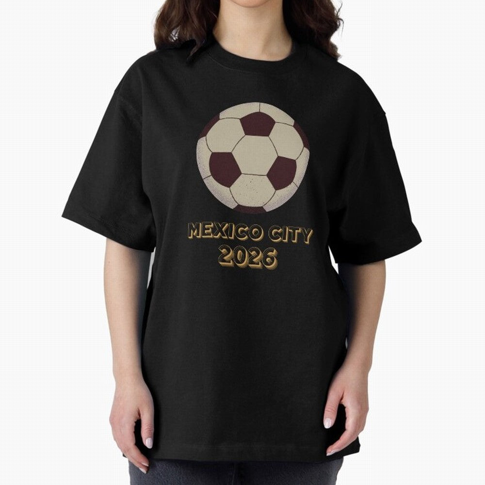 Soccer 2026 Mexico City tee Classic T-Shirt Carry FIFA World Cup 2026 USA Canada Mexico Centered on Neymar, Haaland and Cristiano Ronaldo, England, France and Netherlands Energy, Football Festival Excitement, Trophy Ambitions, Country Rivalries and
