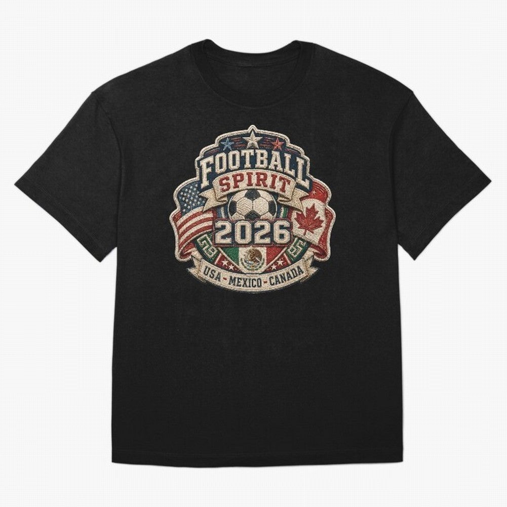Football 2026 USA Mexico Canada Soccer Championship Fan Art Classic T-Shirt Celebrate National Team Dreams in the FIFA World Cup 2026 USA Canada Mexico Journey through Mbappe and Neymar Highlights, Germany Pride, Sports Nostalgia, International
