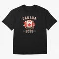Front Print Canada Soccer World Cup 2026 - Canadian Fan Gift T-Shirt_84561562 Classic T-Shirt Follow Global Football Passion for FIFA World Cup 2026, Made for CR7 and Messi, England and Germany, Tournament Hype, Historic Matchups, Family Viewing