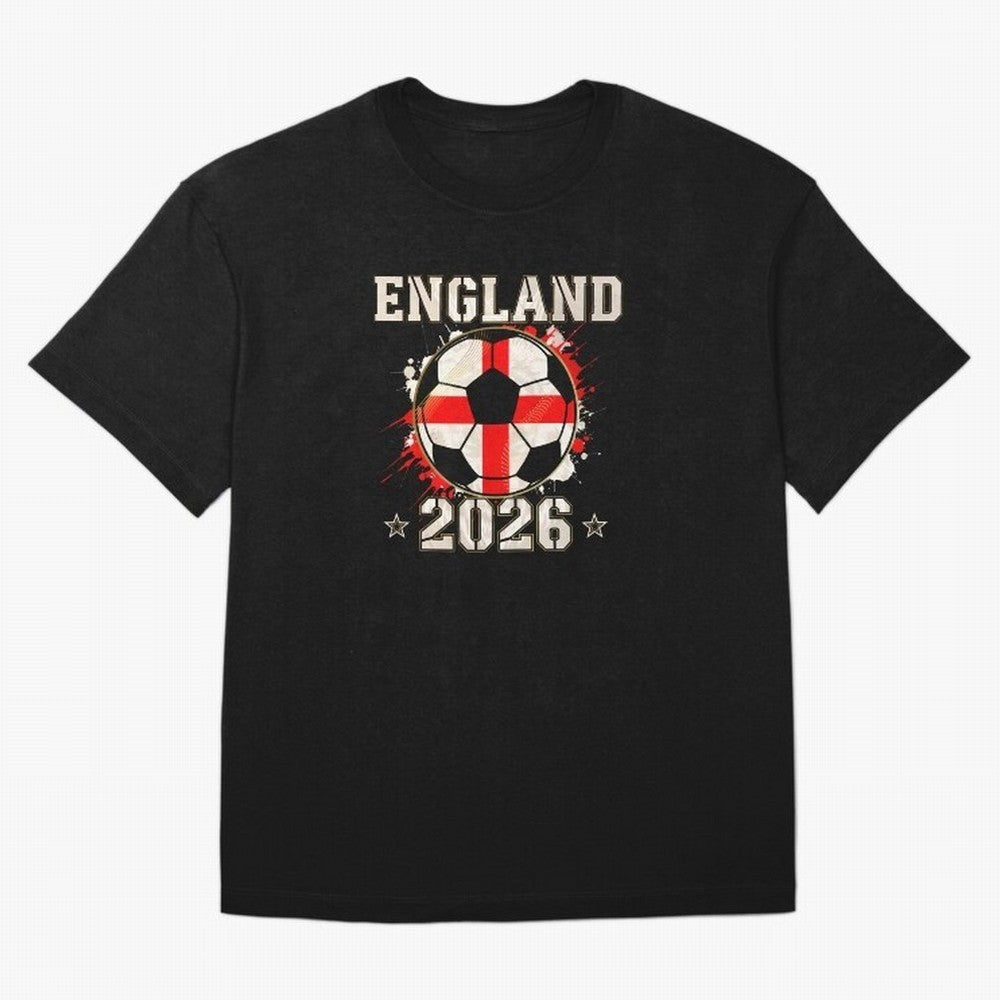 Front Print England Soccer World Cup 2026 - English Fan Gift T-Shirt_84562392 Classic T-Shirt Bring a Champion Mindset to FIFA World Cup 2026 Inspired by CR7, England, France and Netherlands Energy, Classic Soccer Heritage, Championship Pressure,