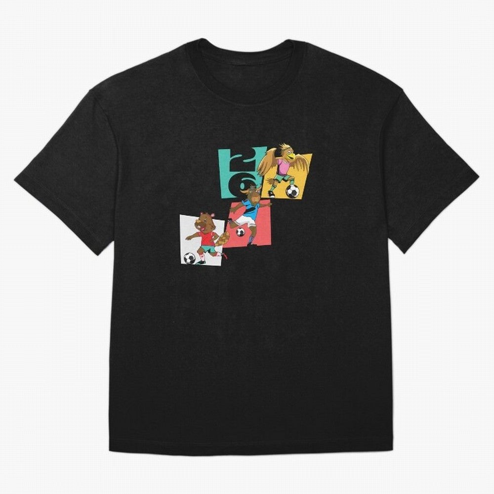 North America Mascots 2 T-Shirt_83568192 Classic T-Shirt Make Memories around FIFA World Cup 2026 USA Canada Mexico Connected to Messi, France Energy, Classic Soccer Heritage, Championship Pressure, Fan Loyalty and International Pride; Perfect for