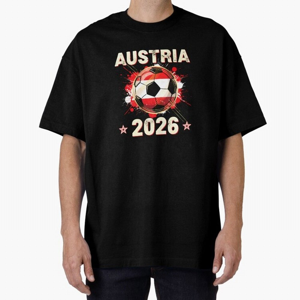 World Cup 2026 Austria Soccer Ball North America - Austrian Fan Gift T-Shirt_85028223 Classic T-Shirt Bring Global Tournament Vibes to the FIFA World Cup 2026 Journey through Neymar Highlights, France Pride, Championship Spirit, Famous Goals,