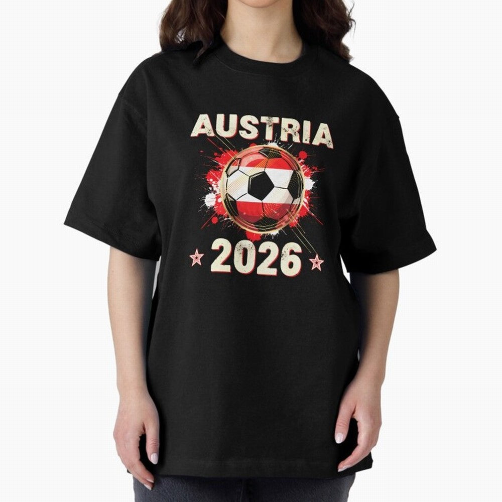 World Cup 2026 Austria Soccer Ball North America - Austrian Fan Gift T-Shirt_85028223 Classic T-Shirt Bring Global Tournament Vibes to the FIFA World Cup 2026 Journey through Neymar Highlights, France Pride, Championship Spirit, Famous Goals,