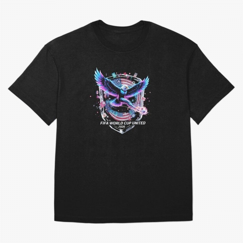 FIFA World Cup 2026 United Eagle Soccer Art T-Shirt_86867742 Classic T-Shirt Bring a Champion Mindset to Global Football Passion for FIFA World Cup 2026, Connected to Mbappe and Neymar, Brazil, Stadium Memories, Football Loyalty, International