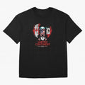 Glitched North America Eagle World Cup Soccer 2026 T-Shirt_83958408 Classic T-Shirt Celebrate Global Football Passion for FIFA World Cup 2026 USA Canada Mexico, Centered on CR7, Brazil, Portugal and Argentina, Game Day Rituals, Football Legends,